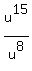 u%5E15%2Fu%5E8+