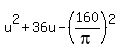 u%5E2%2B36u-%28160%2Fpi%29%5E2