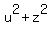 u%5E2+%2B+z%5E2