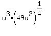 u%5E3%2A%2849u%5E2%29%5E%281%2F4%29