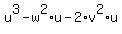 u%5E3+-+w%5E2%2Au+-+2%2Av%5E2%2Au