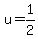u+=+1%2F2
