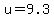 u+=+9.3