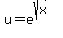 u+=+e%5E%28sqrt%28x%29%29