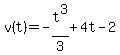 v%28t%29=-t%5E3%2F3%2B4t-2