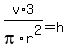 v%2A3%2Fpi%2Fr%5E2=h