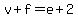 v%2Bf=e%2B2