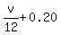 v%2F12%2B0.20