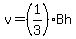 v=%281%2F3%29%2ABh