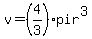 v=%284%2F3%29+pi+r%5E3