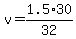v=1.5%2A30%2F32