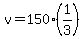v=150%281%2F3%29