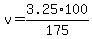 v=3.25%2A100%2F175