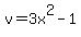 v=3x%5E2-1