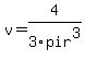 v=4%2F3pir%5E3