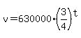 v=630000%283%2F4%29%5Et