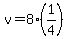 v=8%281%2F4%29