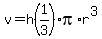 v=h%281%2F3%29pi%2Ar%5E3