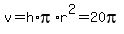 v=h%2Api%2Ar%5E2=20pi