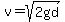 v=sqrt%282gd%29