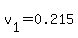 v%5B1%5D+=+0.215+
