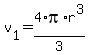 v%5B1%5D+=+4%2F3+%2A+pi+%2A+r%5E3