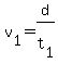 v%5B1%5D+=+d%2Ft%5B1%5D