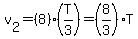 v%5B2%5D=%288%29%28T%2F3%29=%288%2F3%29T