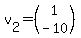 v%5B2%5D=%28matrix%282%2C1%2C1%2C-10%29%29