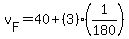 v%5BF%5D=40%2B%283%29%281%2F180%29