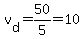 v%5Bd%5D=50%2F5=10
