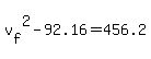 v%5Bf%5D%5E2-92.16=456.2