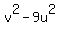v%5E2-9u%5E2