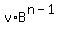 v+%2A+B%5E%28n-1%29