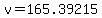 v+=+165.39215