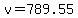 v+=+789.55