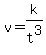 v+=+k%2Ft%5E3