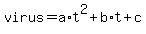virus=a%2At%5E2%2Bb%2At%2Bc