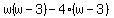 w%28w-3%29-4%28w-3%29
