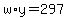 w%2Ay=297