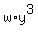 w%2Ay%5E3