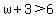 w%2B3%3E6