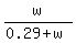 w%2F%280.29%2Bw%29