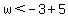 w%3C-3%2B5