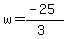 w=%28-25%29%2F%283%29