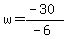w=%28-30%29%2F%28-6%29