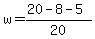 w=%2820-8-5%29%2F20