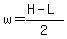 w=%28H-L%29%2F2