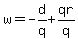 w=-d%2Fq%2Bqr%2Fq