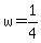 w=1%2F4